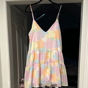 Pink Lily Pastel Cloud Mini Dress